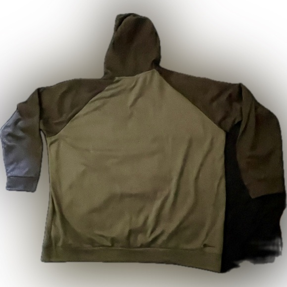 NWOT Adidas AeroReady Unisex Hoodie 3XL Training Grey Colorblock - Picture 6 of 9